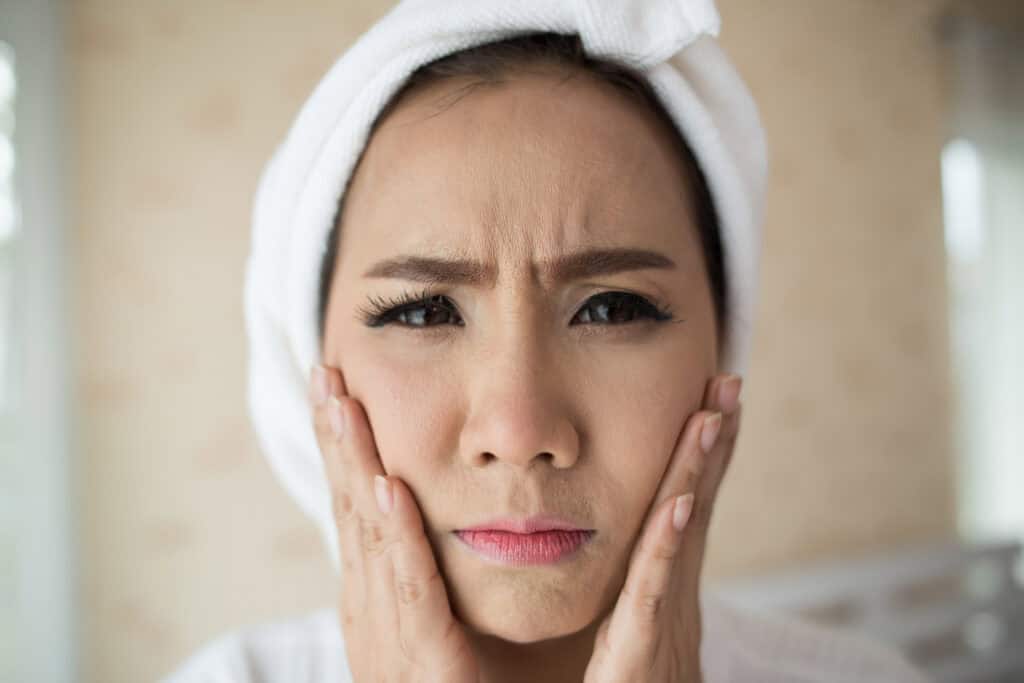 眼下細紋